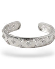 Brushed Clover Bangle