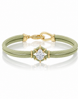 Macaron Drop Cord Bracelet - Green - Queens Candy