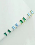 Tiny Baguette Studs