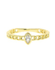Marquise Chain Ring