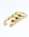Double Hearts Ring
