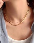 Herringbone Necklace - 925