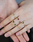 Double Hearts Ring