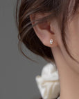 Baguette Stud Earrings