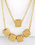 Medium Cubes for Cutie Initial Bracelets