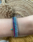 Turquoise Tennis Bracelet - 925 Silver
