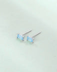 Tiny Baguette Studs