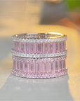 Pink Sapphire Eternity