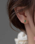 Baguette Stud Earrings