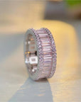 Pink Sapphire Eternity