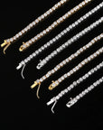 Platinum 2mm Classic Tennis Necklace