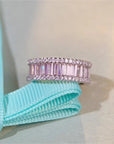 Pink Sapphire Eternity