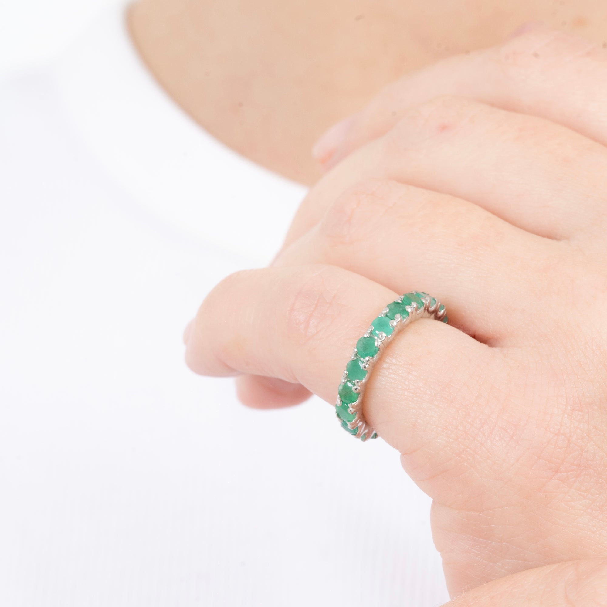 Pre-Order Natural Emerald Eternity