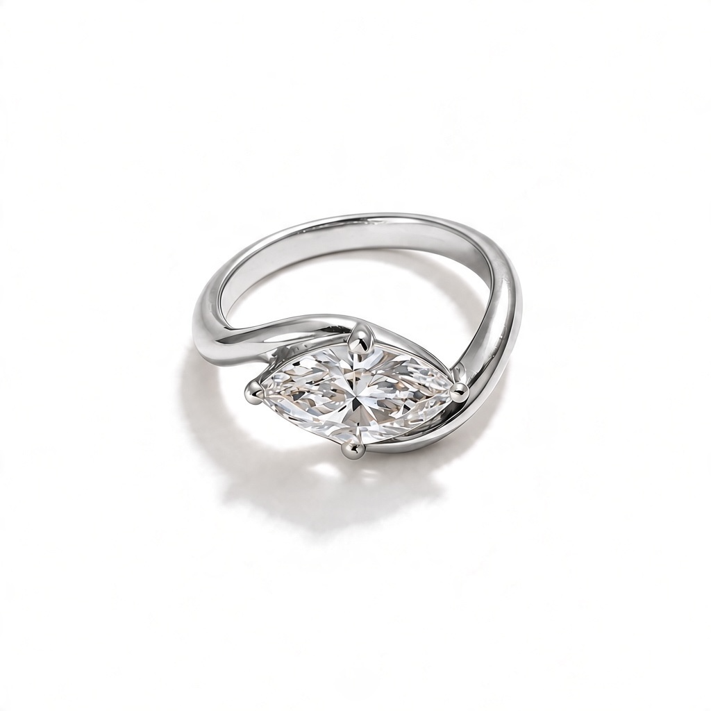 Moissanite Marquise Wonder Woman Seal