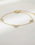 Chai & Shine Bracelet - Gold
