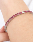 Pre-Order Natural Ruby Pave Tennis