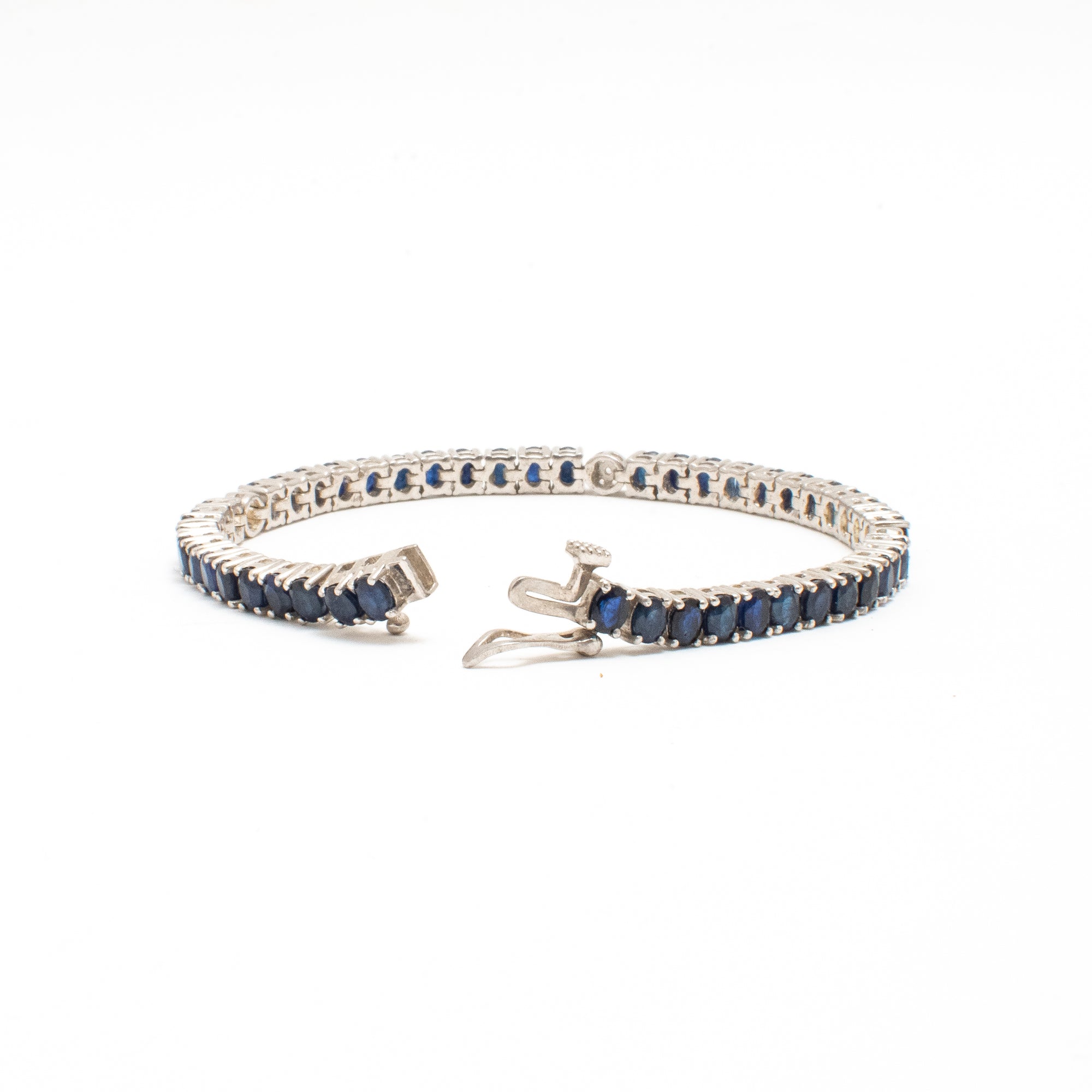 Pre-Order Natural Blue Sapphire Pave Tennis