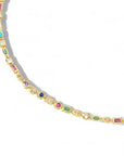 Multishape Rainbow Necklace