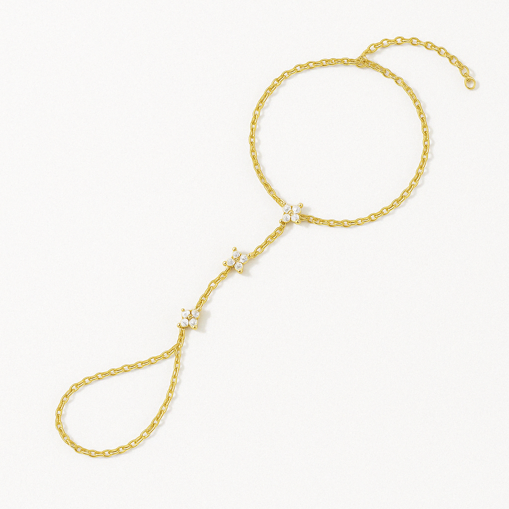 Flowery Hand Chain