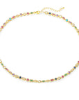 Multishape Rainbow Necklace