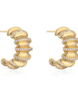 Candy Twirl Hoops