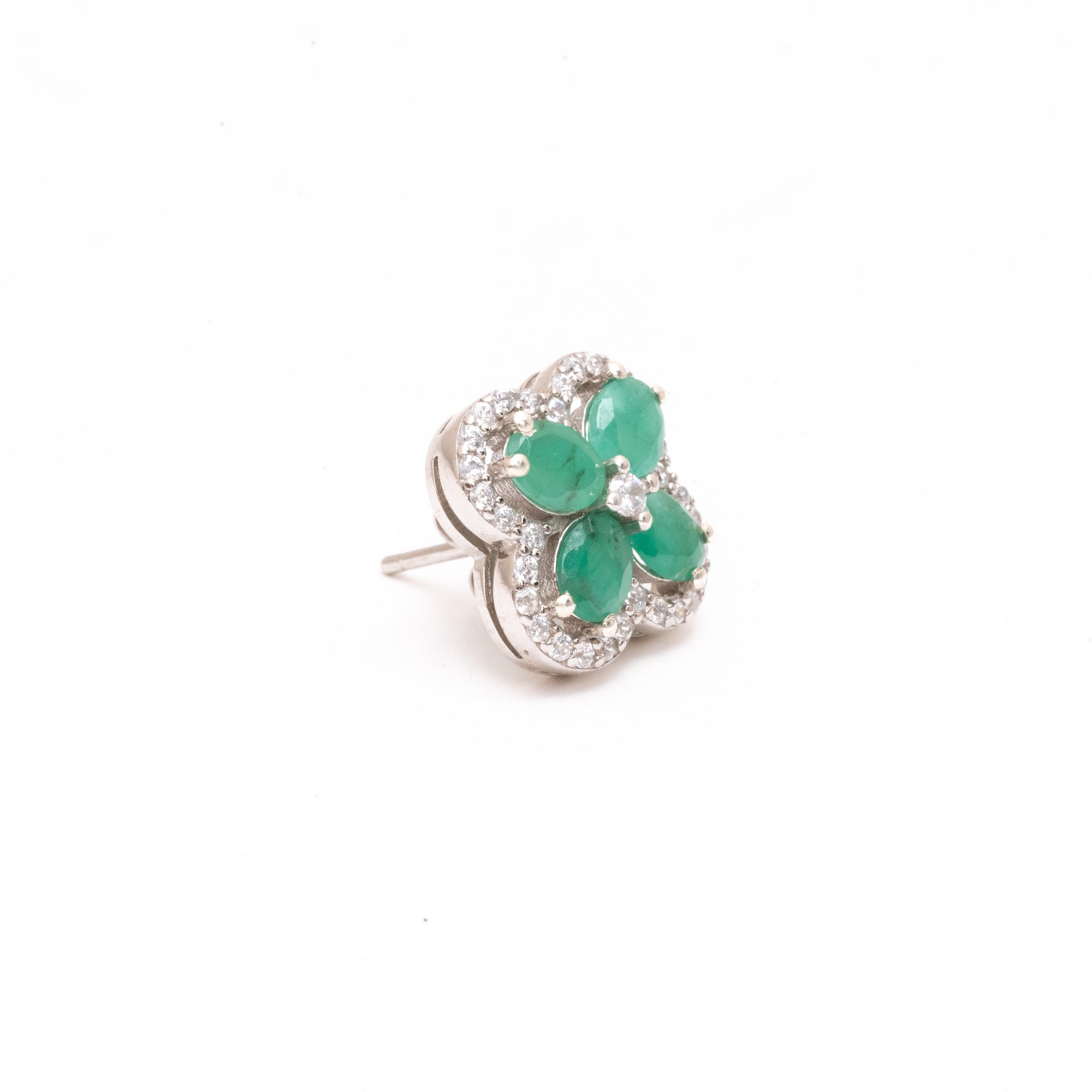 Natural Emerald Blooming Flowers - Small
