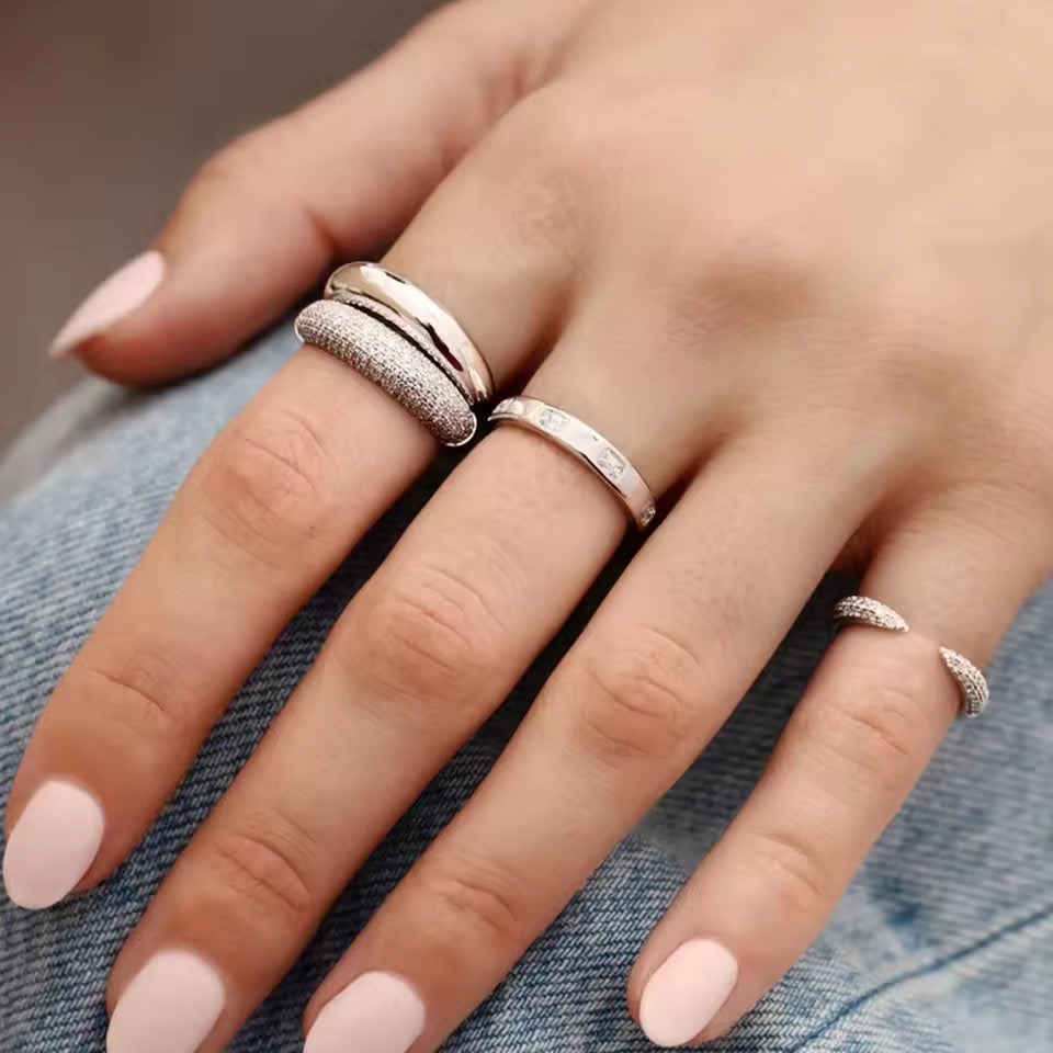 Sugar Spark Ring - Platinum