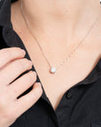 Moissanite Solitaire Necklace
