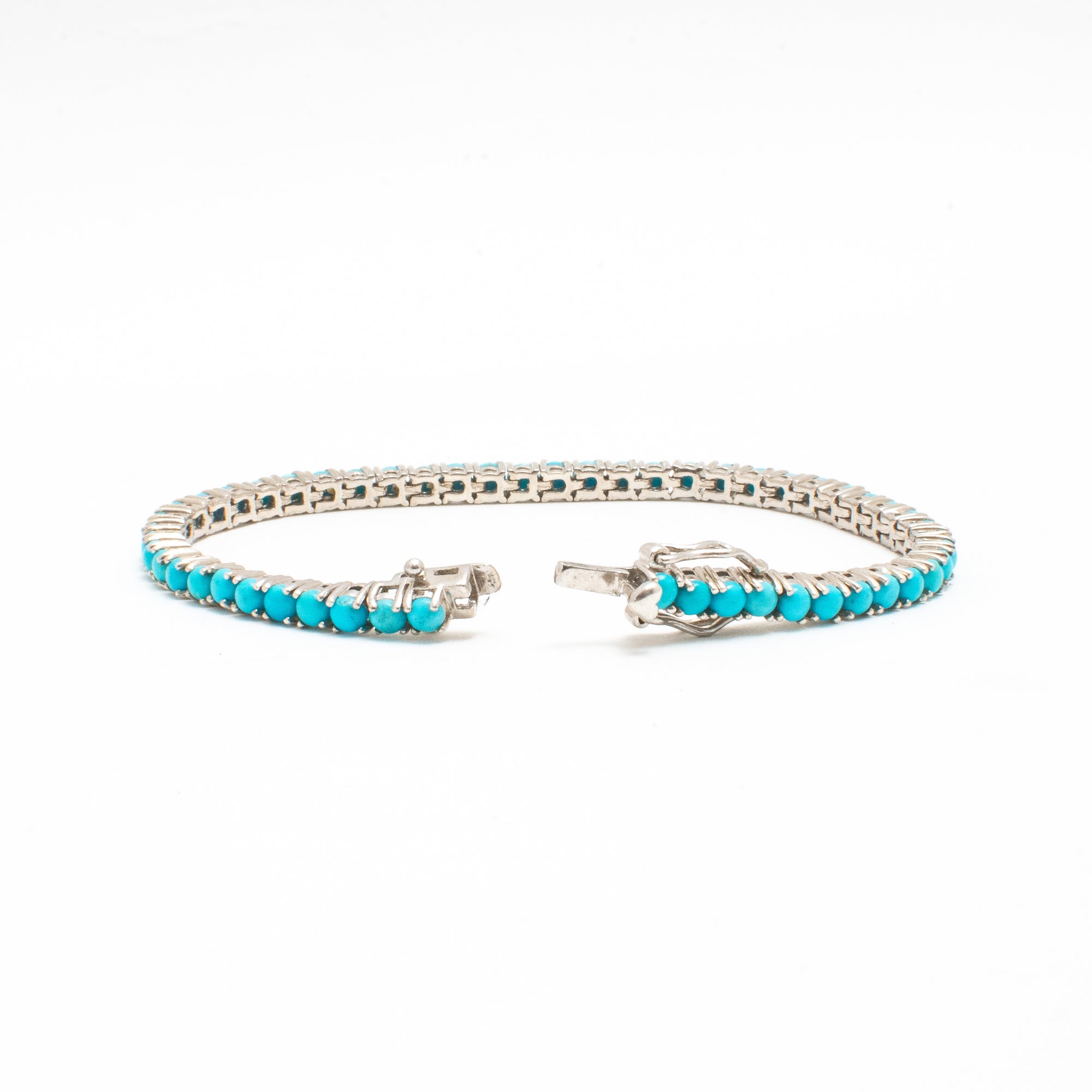 Pre-Order Round Natural Turquoise Tennis