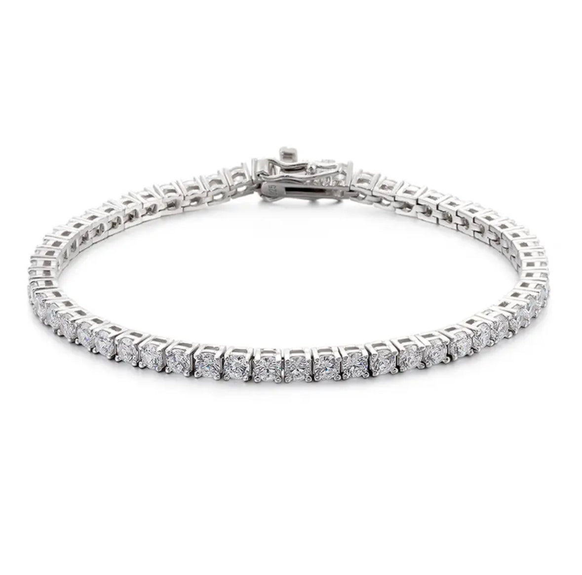 Moissanite Tennis Bracelet - 2mm