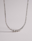 Graduated Tennis Necklace - Small