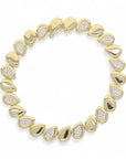 Pave Tear Links Tennis