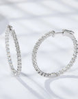 Delicious Moissanite Hoops