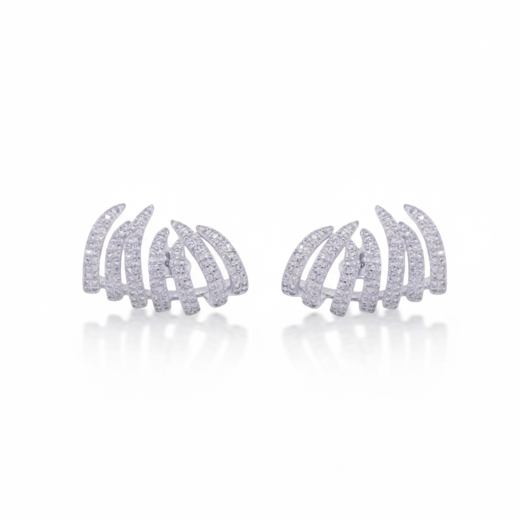 Flaming Sugar Cuffs - Platinum