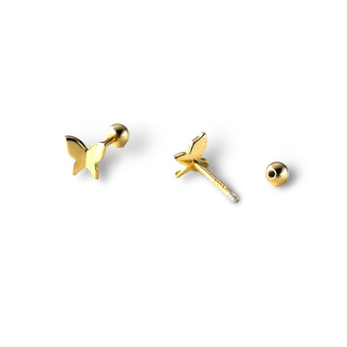 Tiny Butterfly Studs