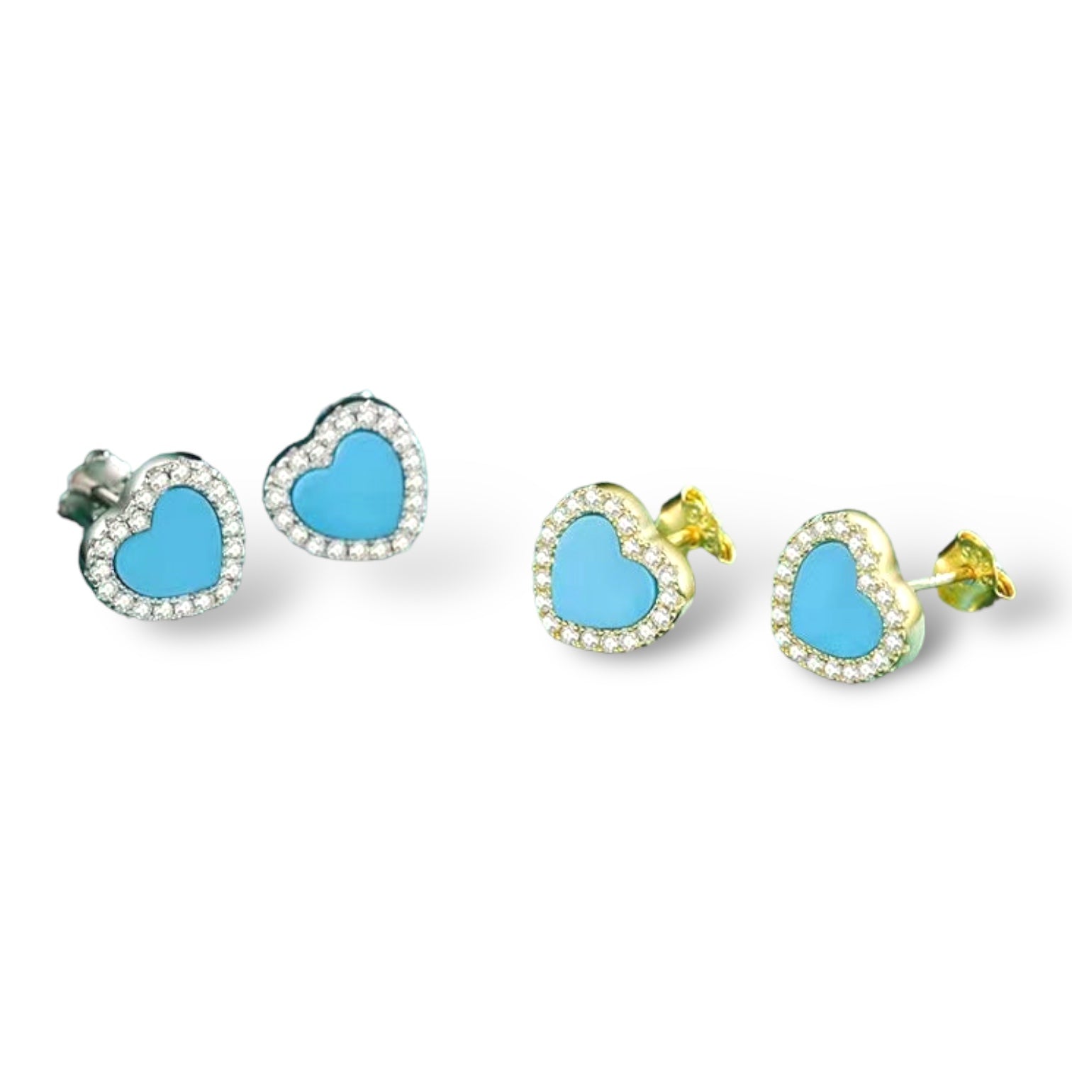 Mini Heart Studs