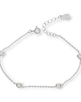 Yum Sparkle Bracelet - Platinum