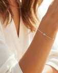 Yum Sparkle Bracelet - Platinum