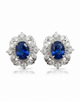 Sapphire Pop Studs