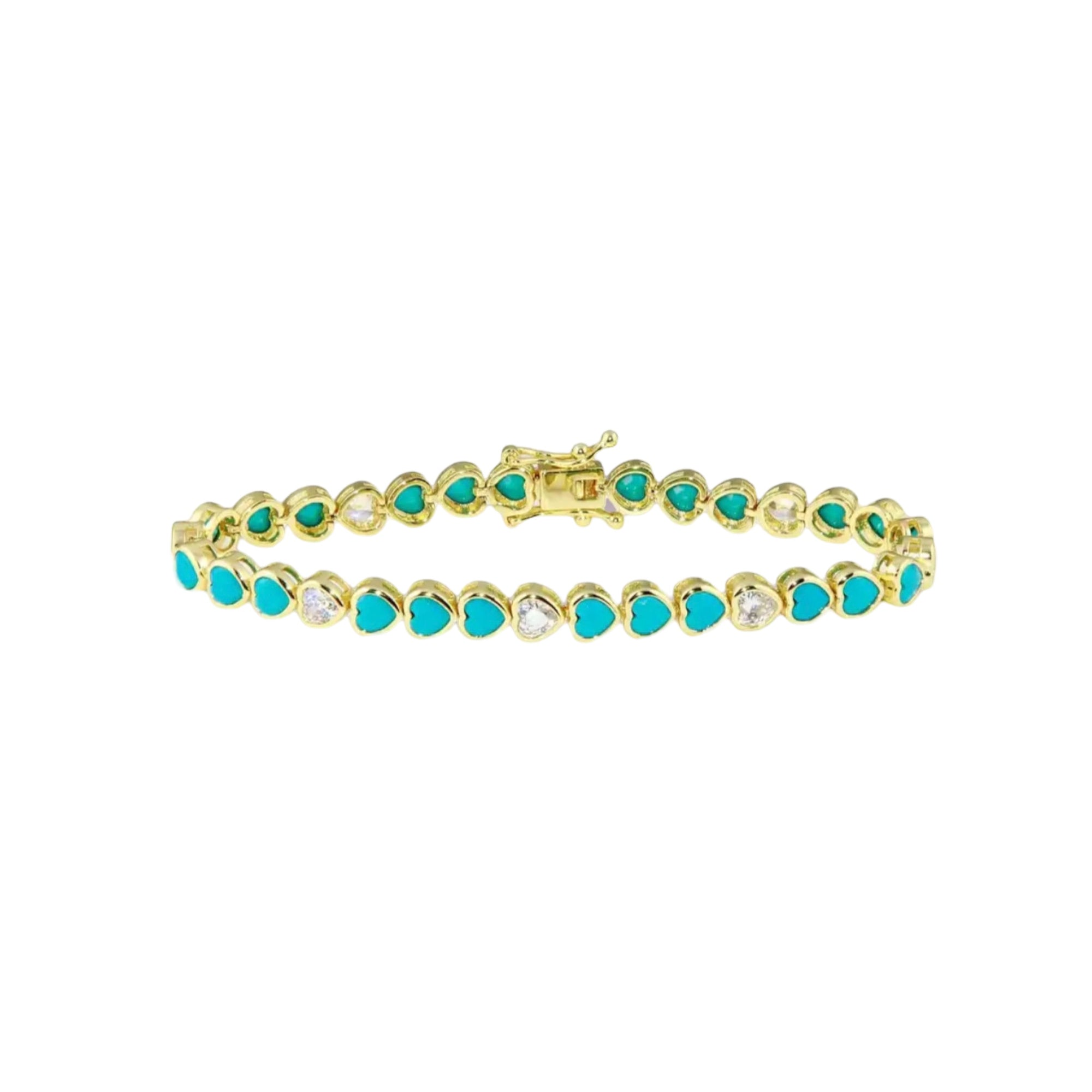 Turquoise Heart Tennis