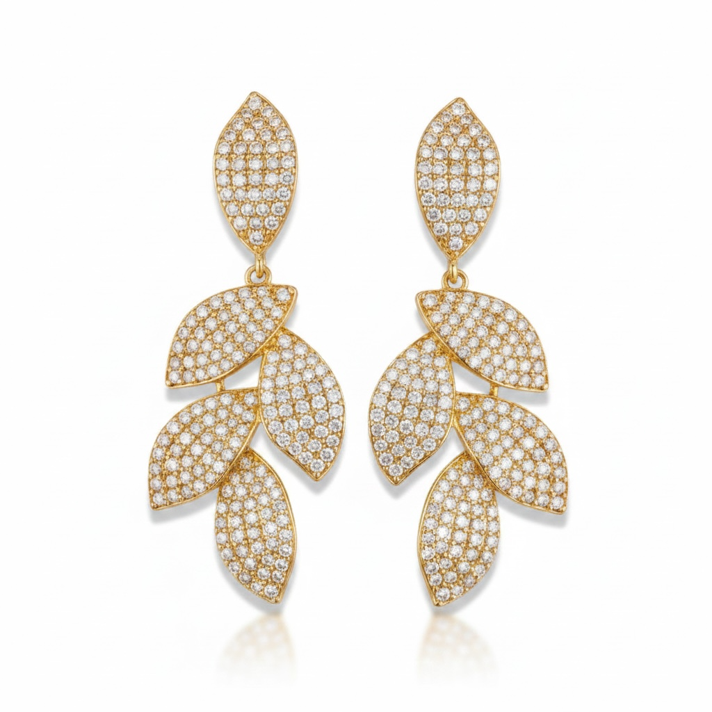 Candied Leaf Drops - Gold