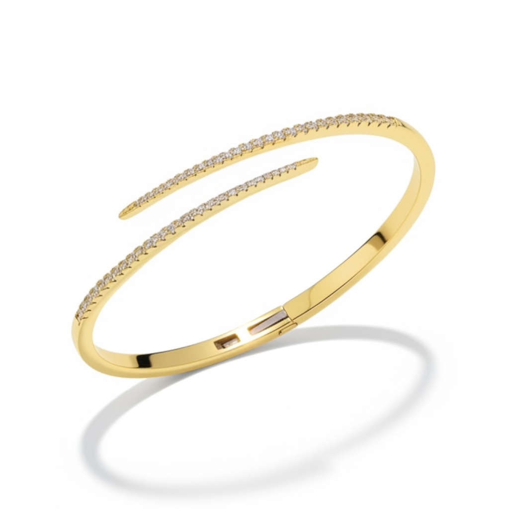 Caramel Crush Bangle - Gold