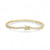 Heart Pave Tennis - Gold - Queens Candy