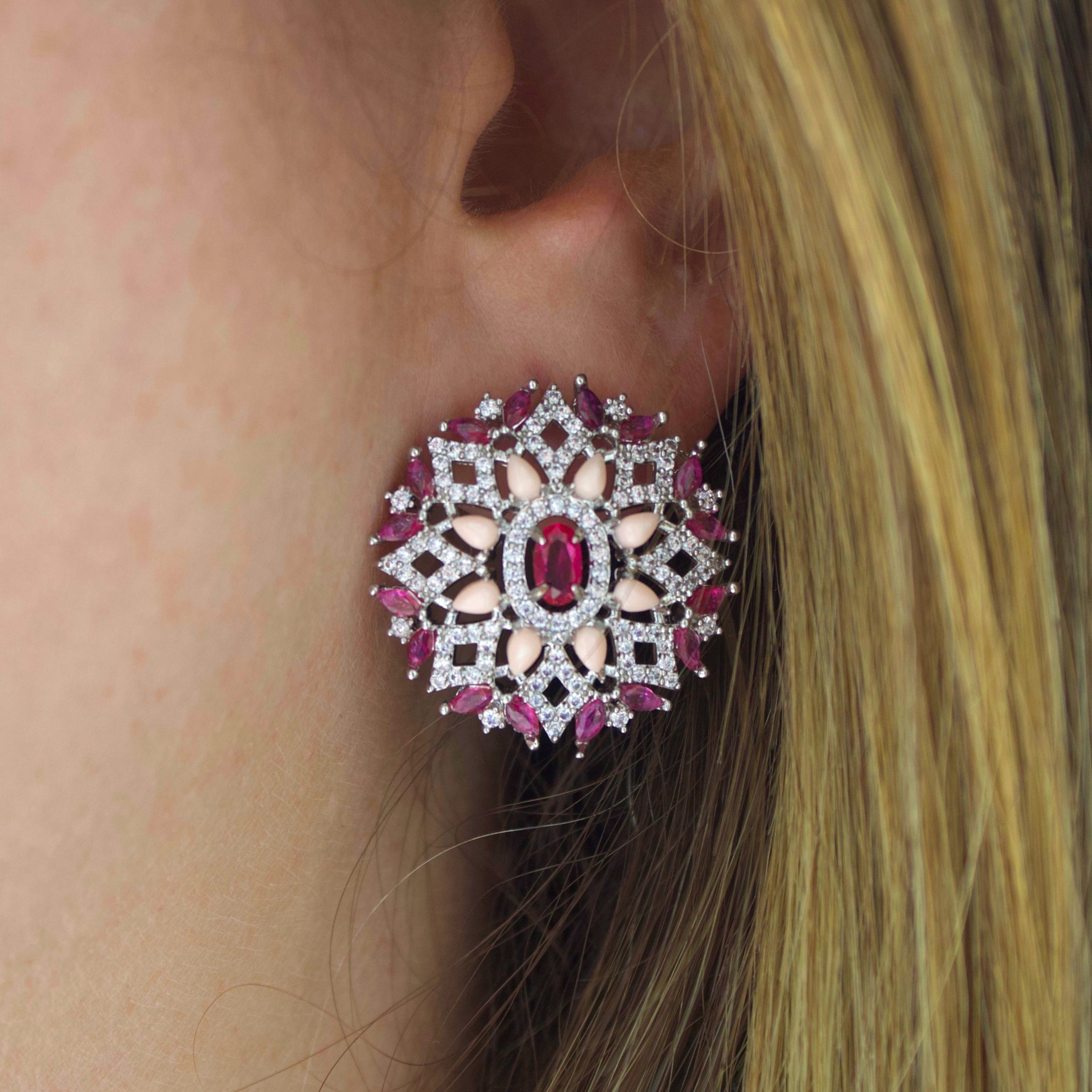 Pink Princess Earrings