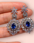 Sapphire Queen’s Earrings