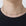 Gold 2mm Classic Tennis Necklace - Brass puesto en modelo - Queens Candy