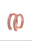 Pave Double Cuff