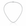 Platinum 2mm Classic Tennis Necklace - Brass - Queens Candy