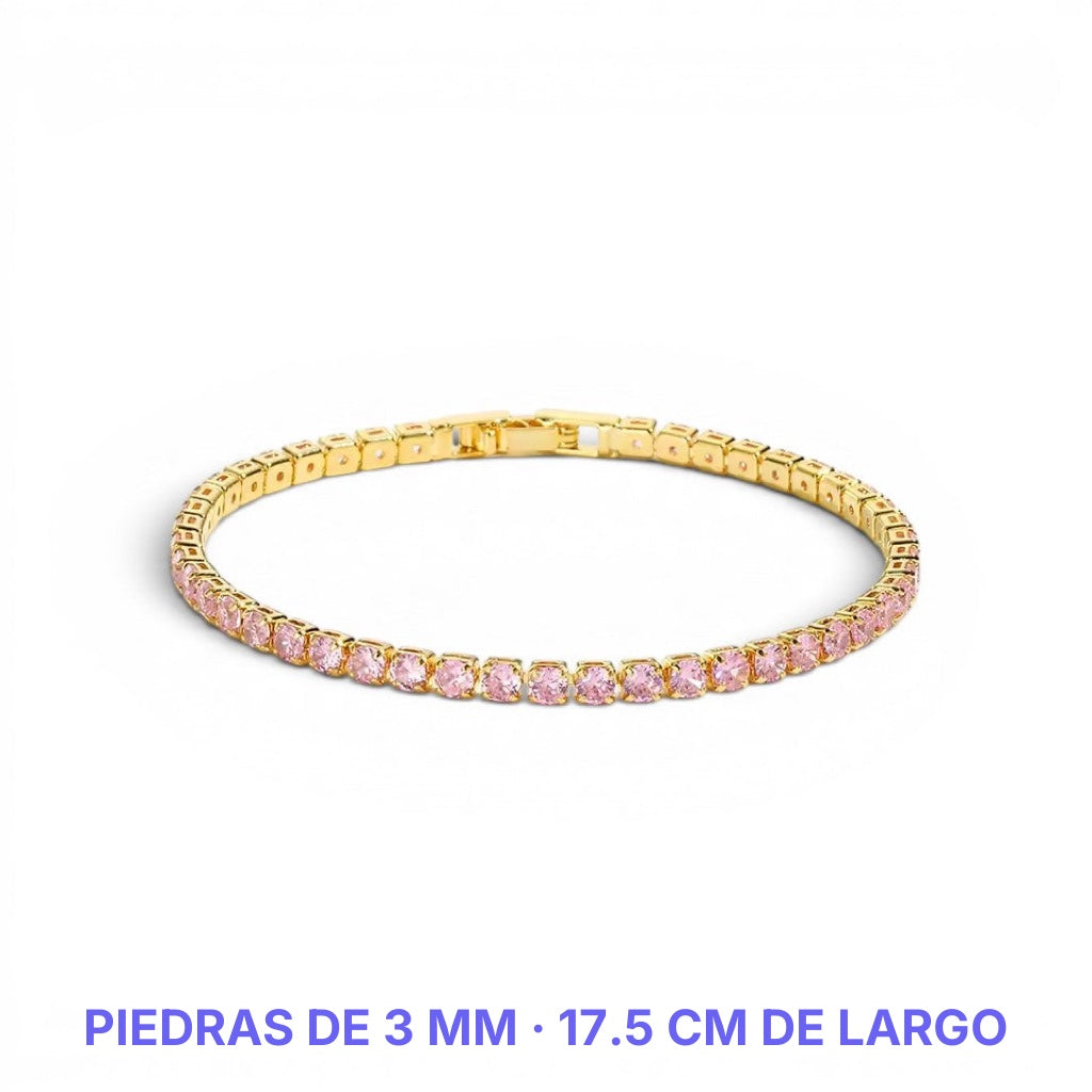 Candy Tennis Rose - medidas reales - Queens Candy