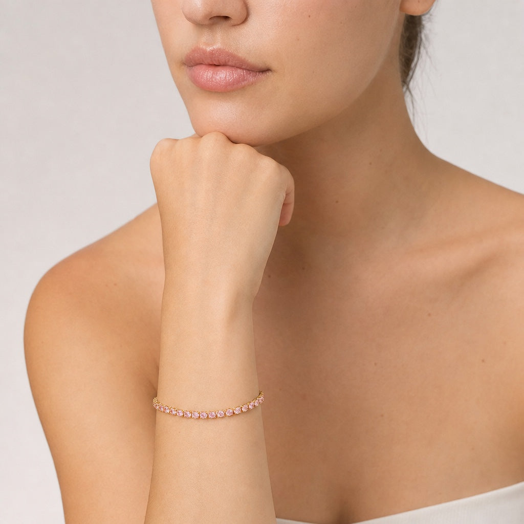 Candy Tennis Rose - puesta en modelo - Queens Candy